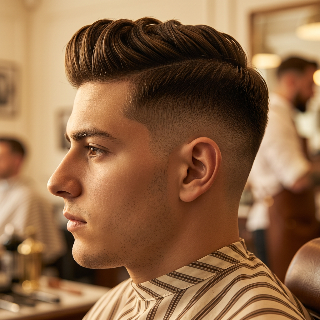 Coupe homme dégradée